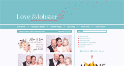 Desktop Screenshot of loveandlobster.com